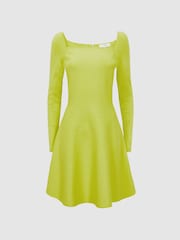 Florere Knitted Skater Mini Dress - Image 2 of 6