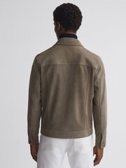 Reiss Sage Ballina Suede Pocket Front Jacket - Image 5 of 5