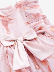 Pink Mesh Party Dress (3mths-7yrs) - Image 6 of 6