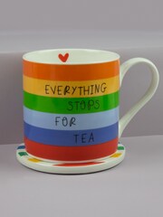 Belly Button Designs Rainbow Hero Mug & Coaster Set - Image 2 of 2