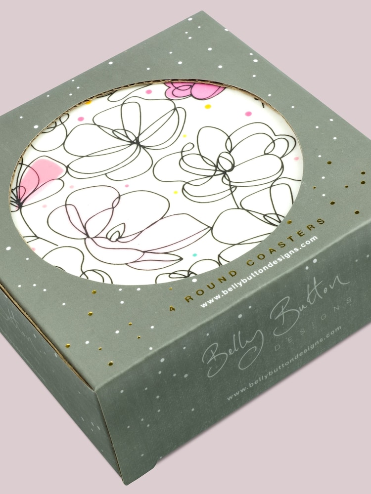 Belly Button Designs Mobuis Set of 4 Coasters - Image 2 of 2