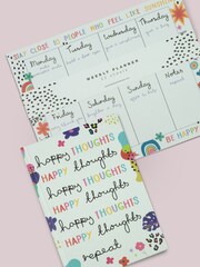 Belly Button Designs Electric Dreams A5 Notebook & Weekly Planner Set - Image 1 of 1