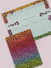 Belly Button Designs Leopard A5 Notebook & Weekly Planner Set - Image 1 of 1