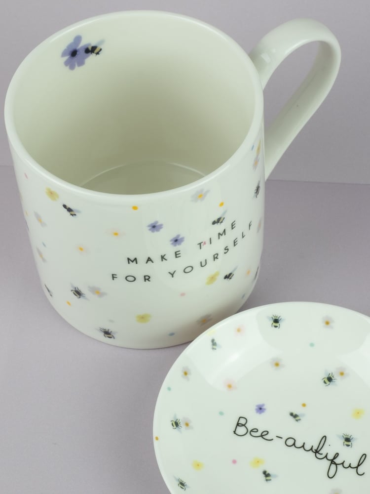Belly Button Designs Bee Trinket Dish & Mug Set - Image 2 of 2 Belly Button Designs Bee Trinket Dish & Mug Set - Image 2 of 2
