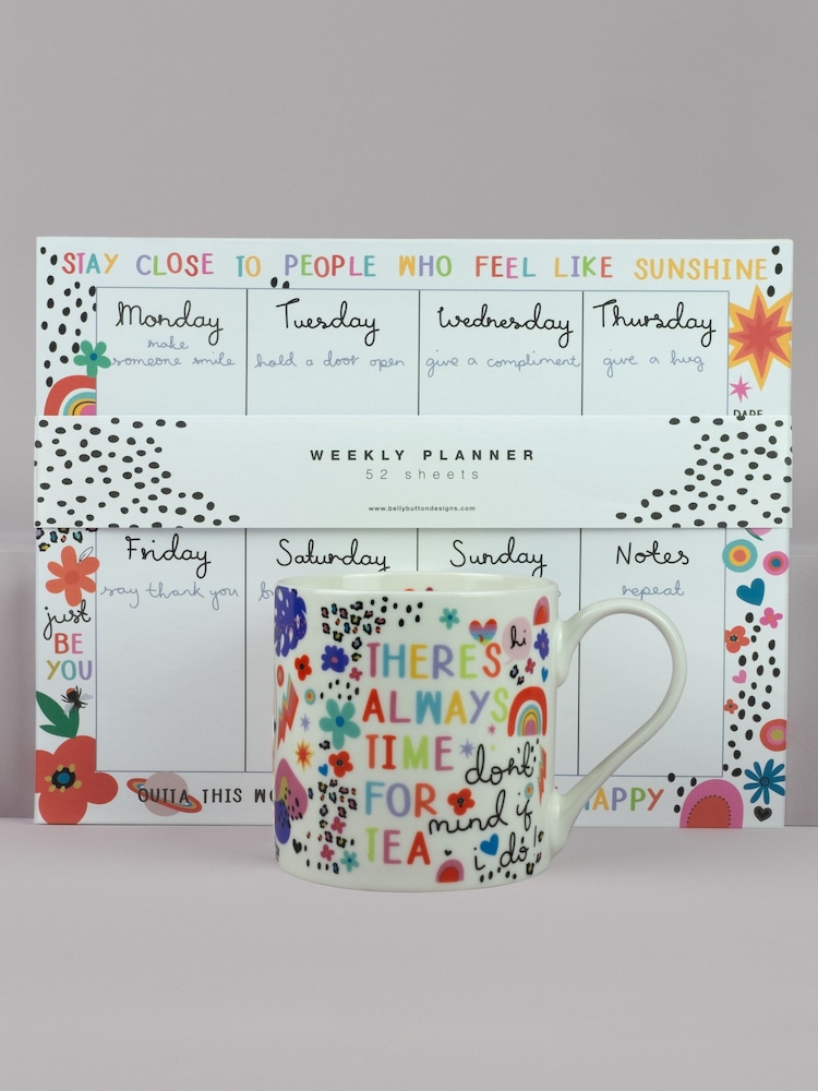 Belly Button Designs Electric Dreams Mug & Weekly Planner Set - Image 1 of 1