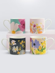 Belly Button Designs Meadow Set of 4 Mugs - Image 1 of 3