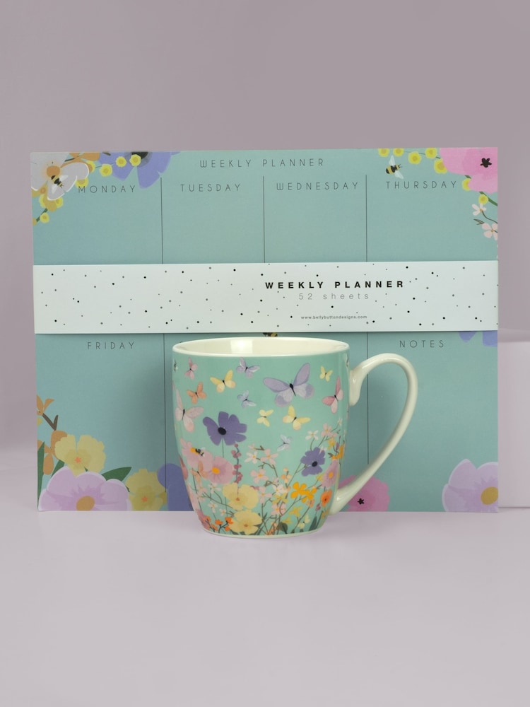 Belly Button Designs Meadow Mug & Weekly Planner Set - Image 1 of 1