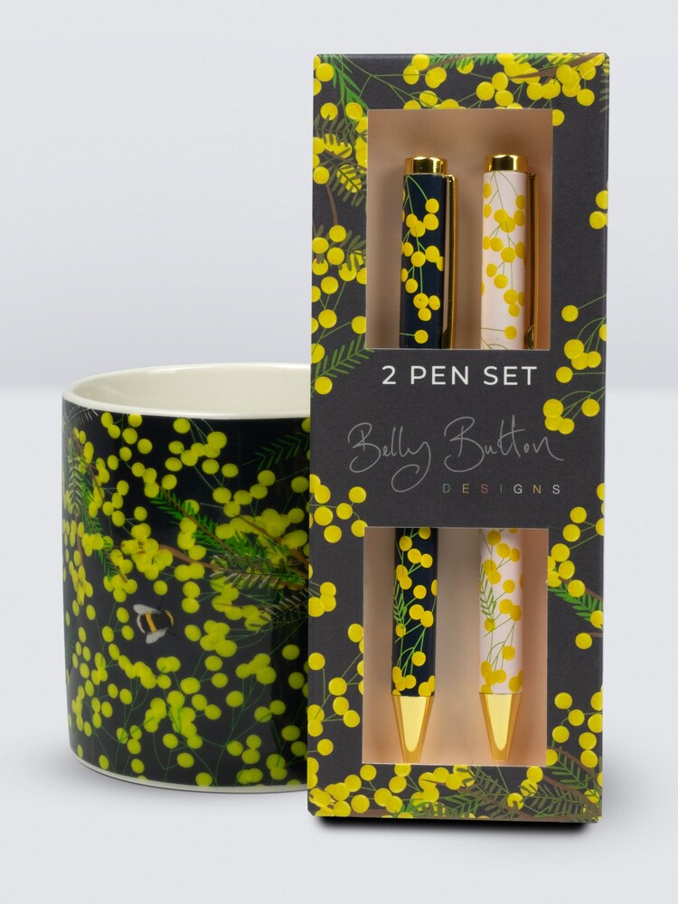 Belly Button Designs Mimosa Pen & Pen Pot Set - Image 1 of 1