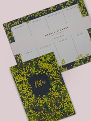 Belly Button Designs Mimosa A5 Notebook & Weekly Planner Set - Image 1 of 1