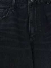 River Island Black Petite 90s Long Straight Leg Jeans - Image 5 of 5