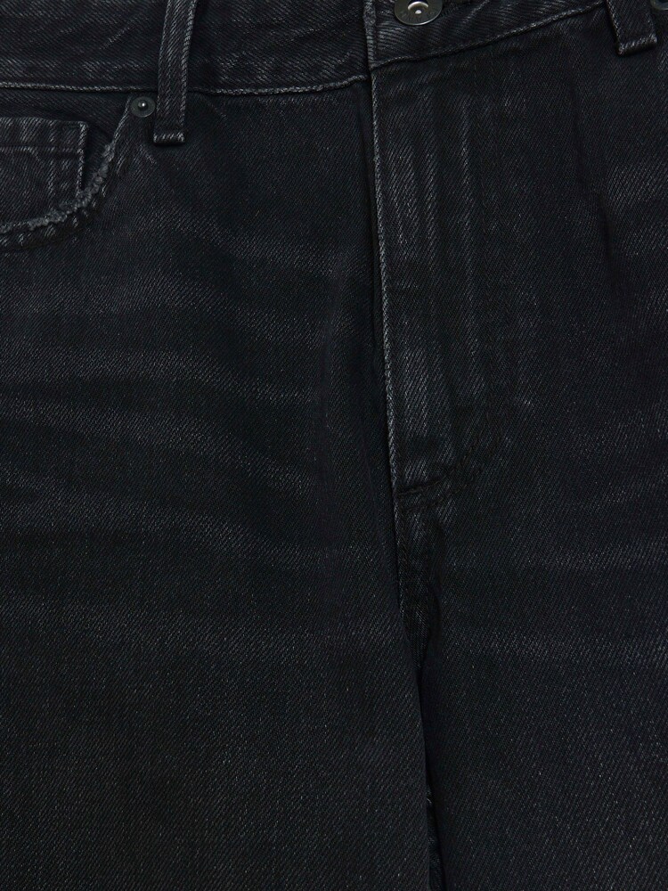 River Island Black Petite 90s Long Straight Leg Jeans - Image 5 of 5