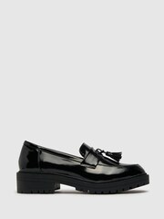Schuh Lexi Chunky Patent Loafers - Image 1 of 4