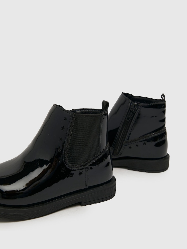 Schuh Black Classy Boots - Image 4 of 4