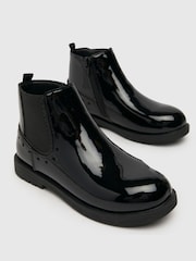 Ghete Schuh negre elegante - Image 3 of 4