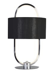 Searchlight Chrome Enchanter Black LED Table Lamp - Image 2 of 3