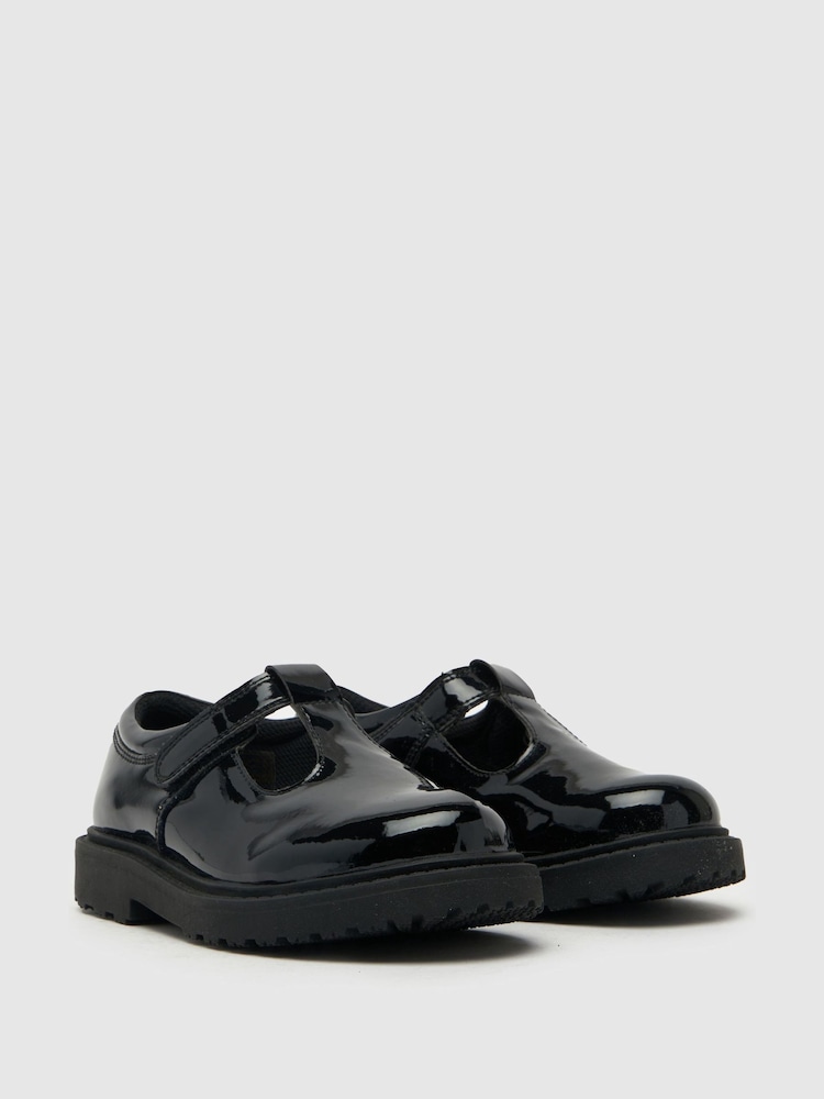 Schuh Leaf Schuhe, Schwarz - Bild 2 von 4