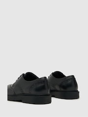Schuh Lawn Budapester, Schwarz - Bild 4 von 4
