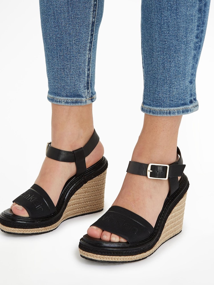 Calvin Klein Espradrille Wedges - Image 4 of 4