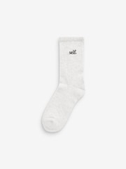 Noir/avoine/vert - Self. Chaussettes de cheville Cushion Sole Lounge 3 Pack - Image 3 de 4