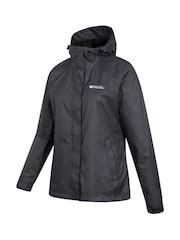 Mountain Warehouse Womens Torrent Lightweight Waterproof Black Jacket - Image 3 of 4
