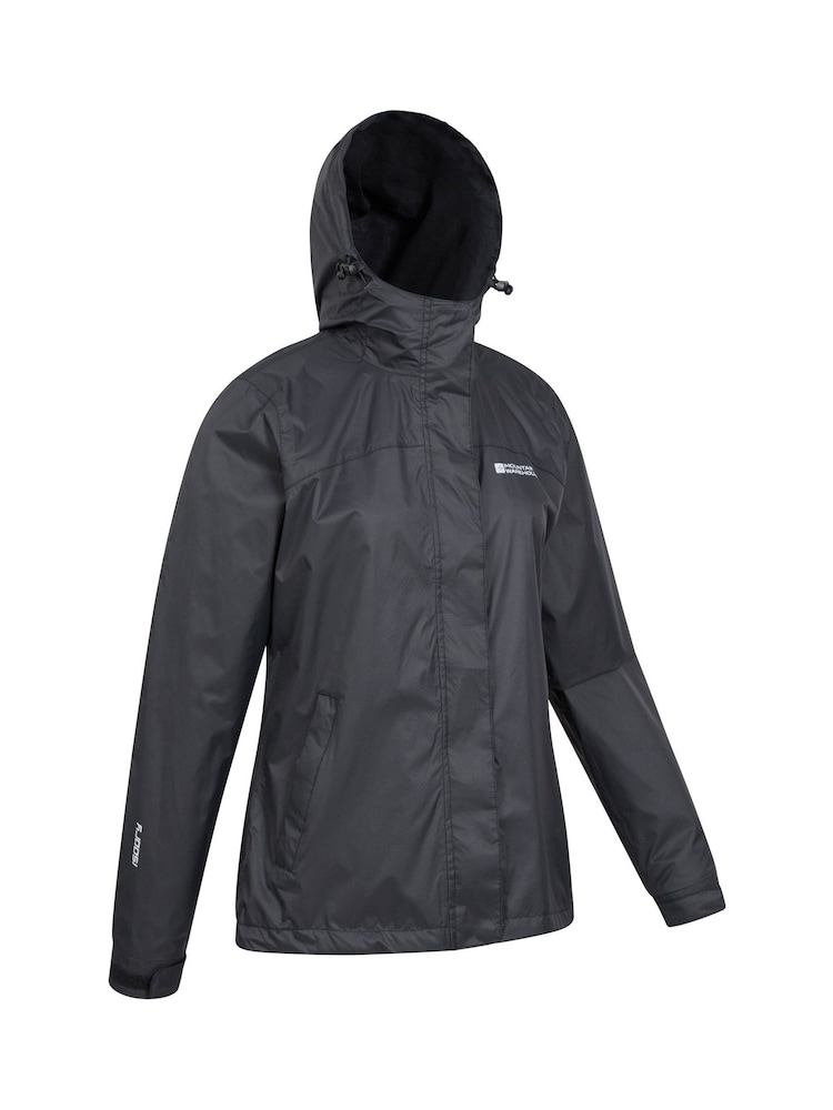 Mountain Warehouse Womens Torrent Lightweight Waterproof Black Jacket - Image 4 of 4