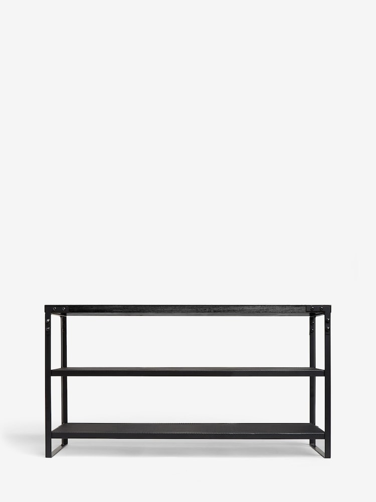 Black Bronx Console 3 Tier Shoe Storage - Image 2 of 7