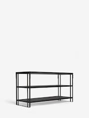 Black Bronx Console 3 Tier Shoe Storage - Image 3 of 7