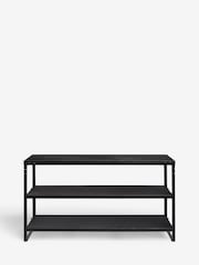 Black Bronx Console 3 Tier Shoe Storage - Image 4 of 7