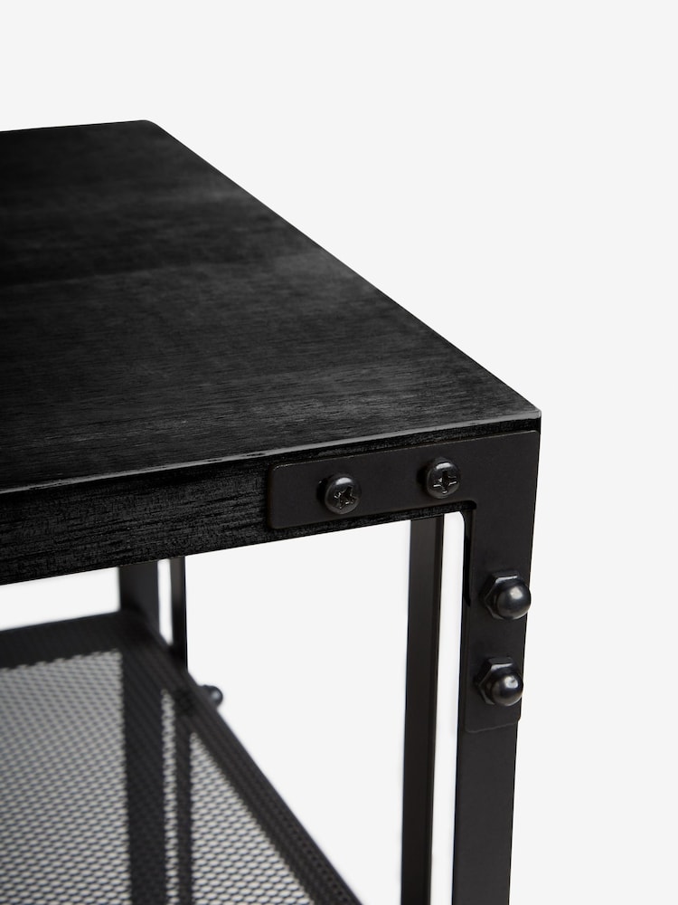 Black Bronx Console 3 Tier Shoe Storage - Image 5 of 7
