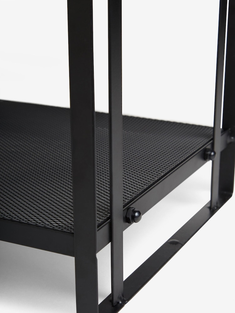 Black Bronx Console 3 Tier Shoe Storage - Image 6 of 7