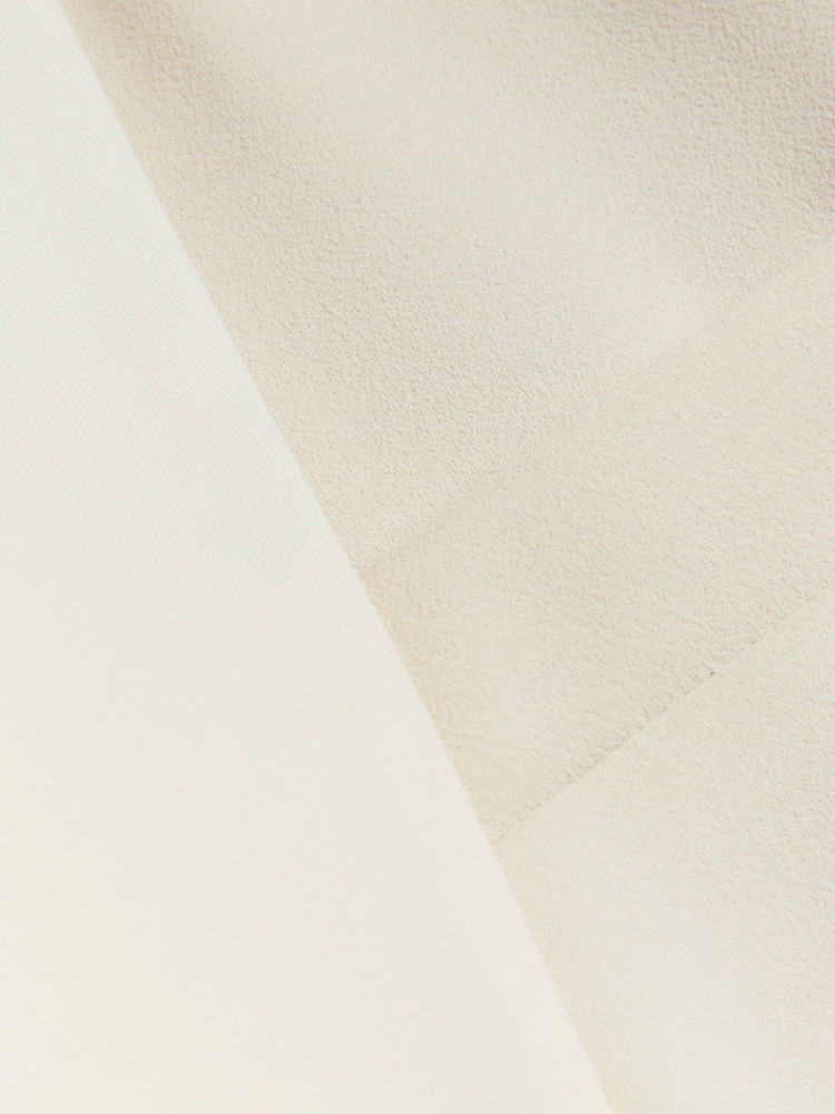 River Island Cream Shawl Collar Tuxedo Blazer - Image 4 of 4