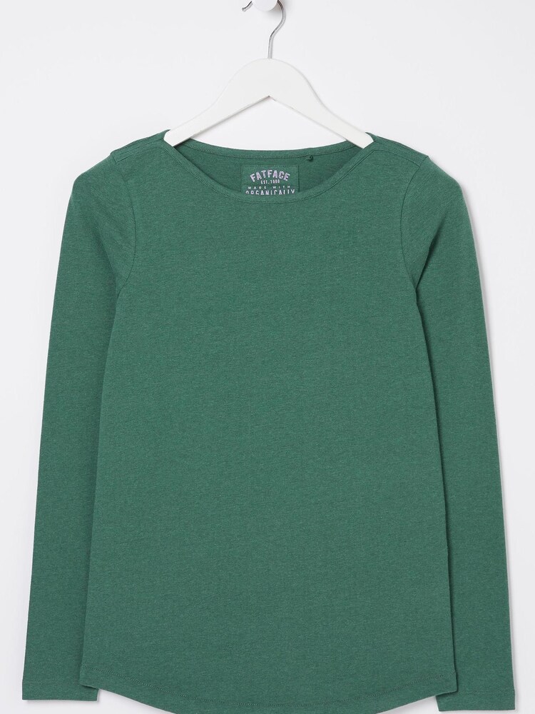 FatFace Green Organic Cotton Bree T-Shirt - Image 5 of 5 FatFace Green Organic Cotton Bree T-Shirt - Image 5 of 5