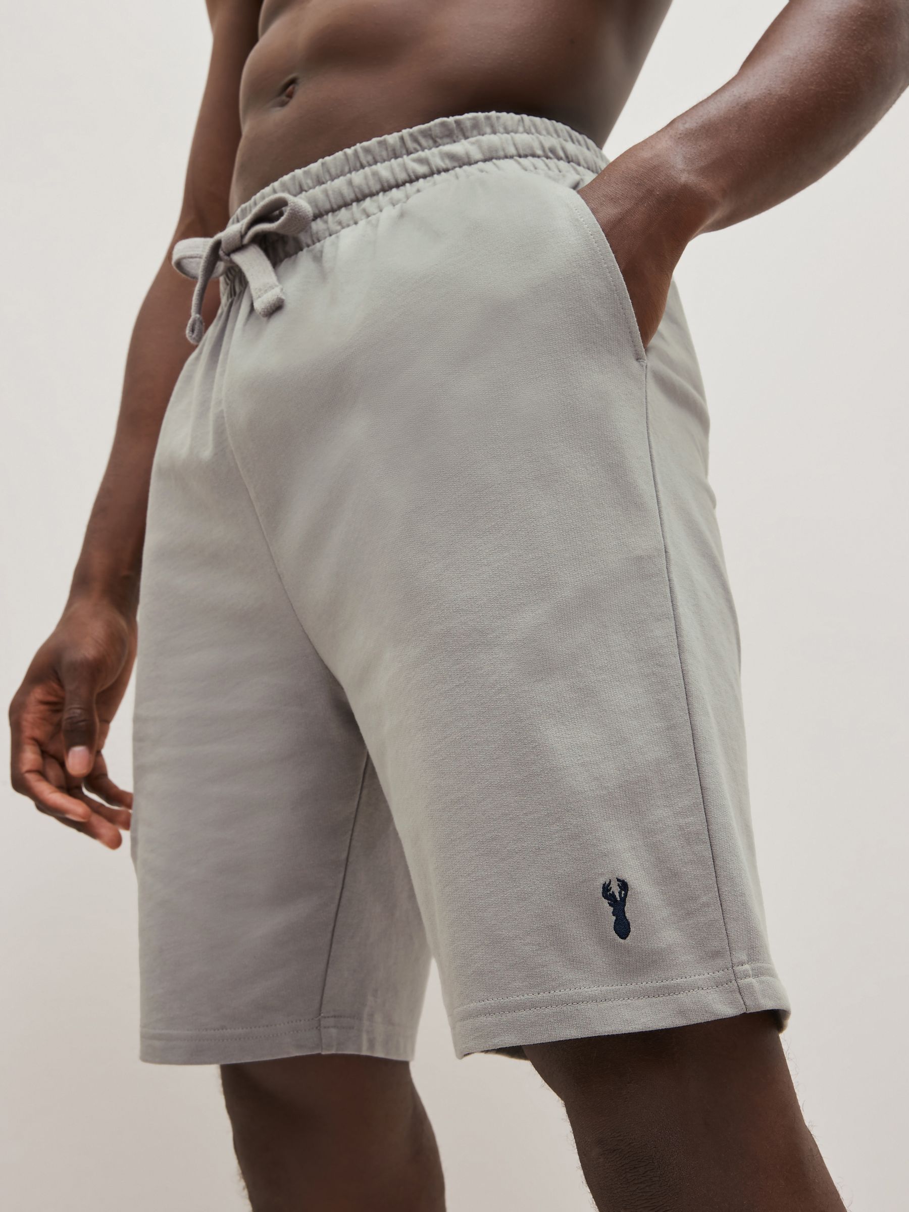 Buy Black/Grey/Tan Brown Lightweight 100% Cotton Shorts 3