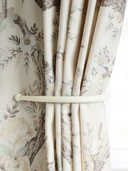 Laura Ashley Cream Set of Two Ball End Swing Holdbacks - Image 1 of 3