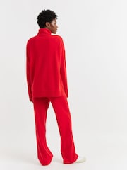 Chinti & Parker Wool/Cashmere Relaxed Roll Neck Jumper - Image 2 of 3