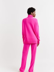 Chinti & Parker Wool/Cashmere Relaxed Roll Neck Jumper - Image 2 of 4