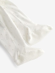 Ecru Butterfly Daddy 100% Cotton Family Sleepsuit (0-2yrs) - Image 7 of 7