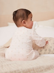 Pink Little Sister Baby Sleepsuit (0-18mths) - Image 2 of 8