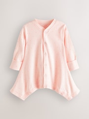 Pink Baby Hip Dysplasia 100% Cotton Sleepsuits 3 Pack (0-3yrs) - Image 2 of 6