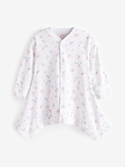 Pink Baby Hip Dysplasia 100% Cotton Sleepsuits 3 Pack (0-3yrs) - Image 3 of 6