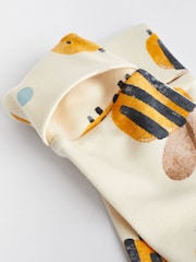 Blue/Yellow Baby Two Way Zip 100% Cotton Sleepsuits 3 Pack (0mths-2yrs) - Image 11 of 12
