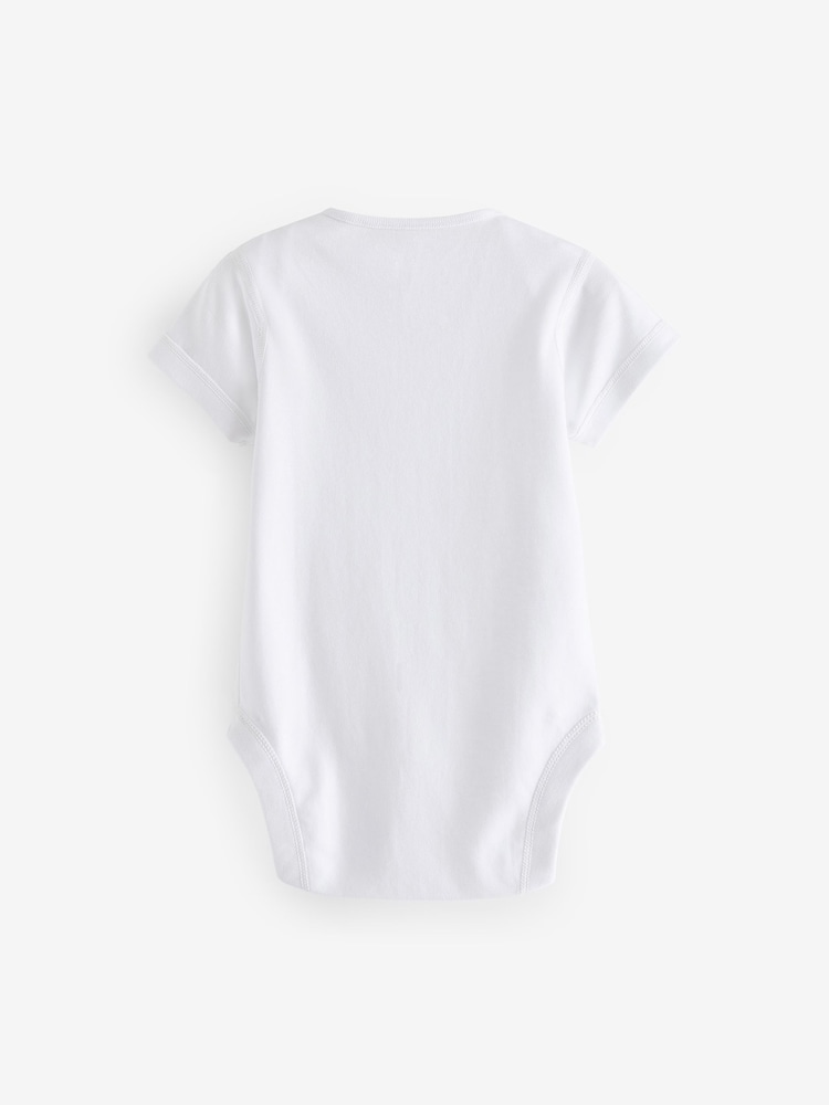 Weiß - Hautfreundliche Baby-Bodys im 3-er-Pack - Image 3 of 4