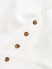 White Tailored Waistcoat - Image 6 of 6
