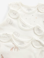Neutral Character Baby Premature 100% Cotton Bodysuits 3 Pack - Image 6 of 6