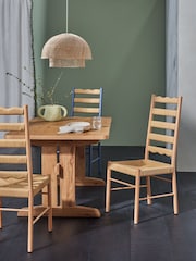 MADE.COM Set of 2 Natural Clara Dining Chairs - Image 1 of 4