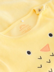 Yellow Novelty Chick Baby Sleepsuit (0-2yrs) - Image 8 of 8