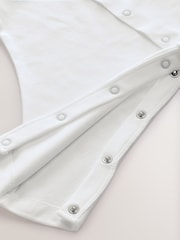 White Hip Dysplasia 100% Cotton Baby Sleepsuits 3 Pack (0-3yrs) - Image 5 of 8