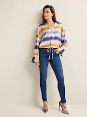 Mid Blue Wash Lift Slim And Shape Skinny Jeans - Image 1 of 6