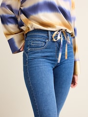 Mid Blue Wash Lift Slim And Shape Skinny Jeans - Image 4 of 6