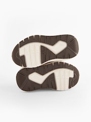 Neutral Elastic Lace Trainers - Image 3 of 5